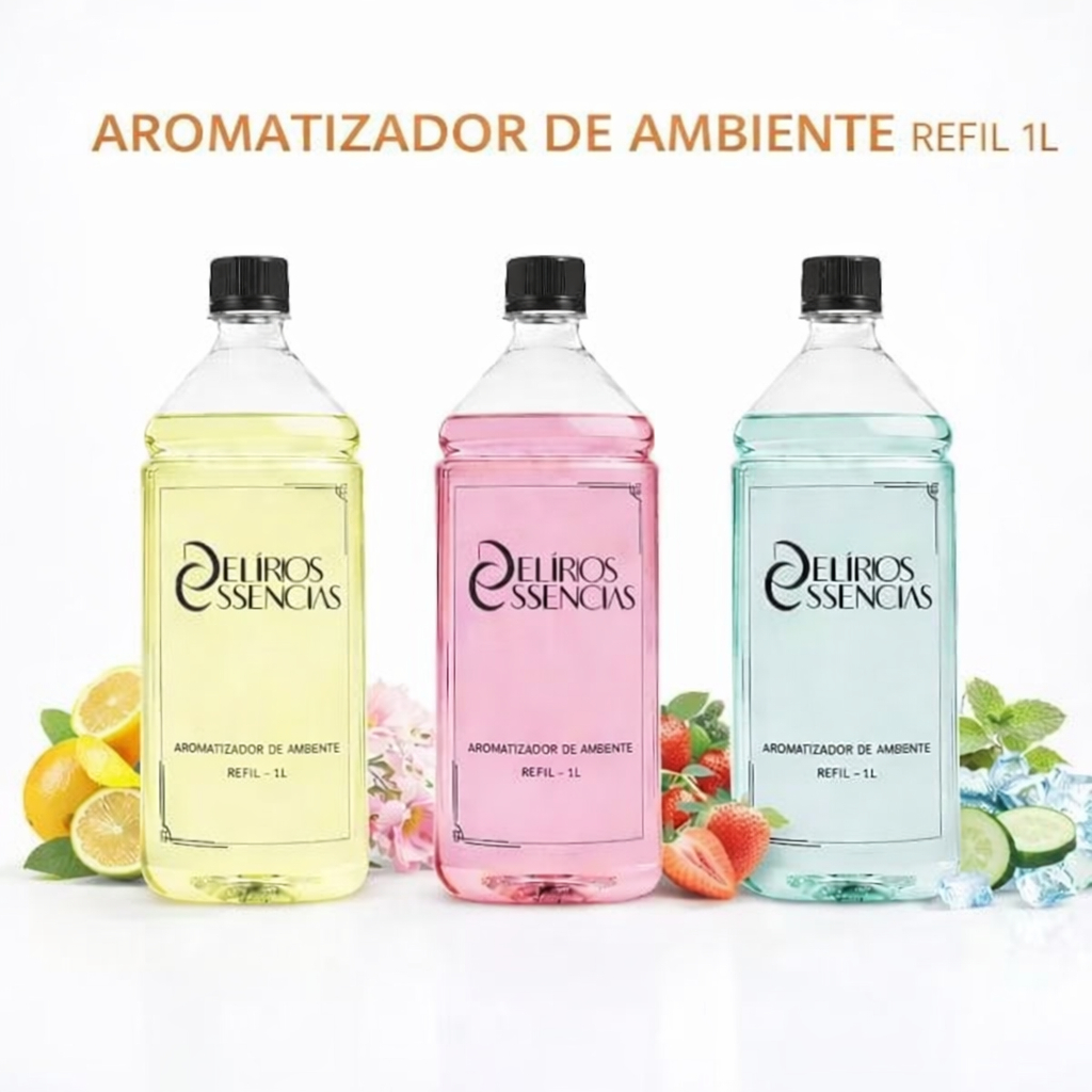 Refil Aromatizador de Ambiente 1 Litro e 500ml