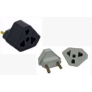 Kit 5 Unidades Adaptador De Tomada ~ Padrão Novo E Antigo ~ Universal