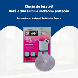 Kit 2, 3 ou 4 Tela Mosqueteira - 130x150cm e 150x180cm - Ajustável, Velcro Adesivo em Oferta na Shopee