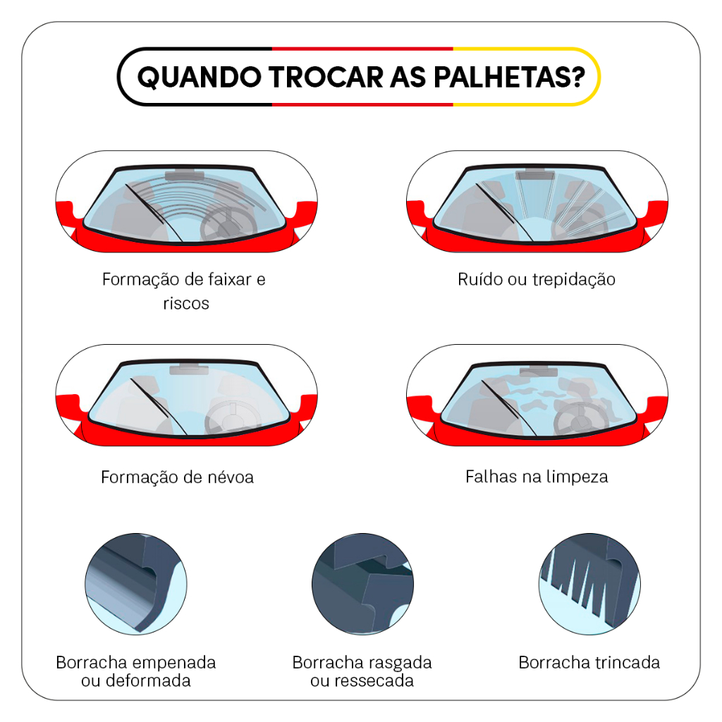 Par Limpador Parabrisa Fiat Pulse Limpador Para-brisa Fiat Pulse 2022 À 2025 Preto — imagem 2 de 2