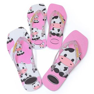 Kit Chinelo Mãe e Filha Personalizado Promoção Confortável Exclusivo
