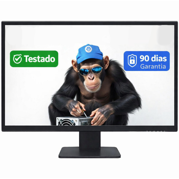 MONITOR VGA PARA PC COM CABOS - NOTEBOOK COMPUTADOR DE 15 16 17 19 20 POL -  TESTADO COM GARANTIA