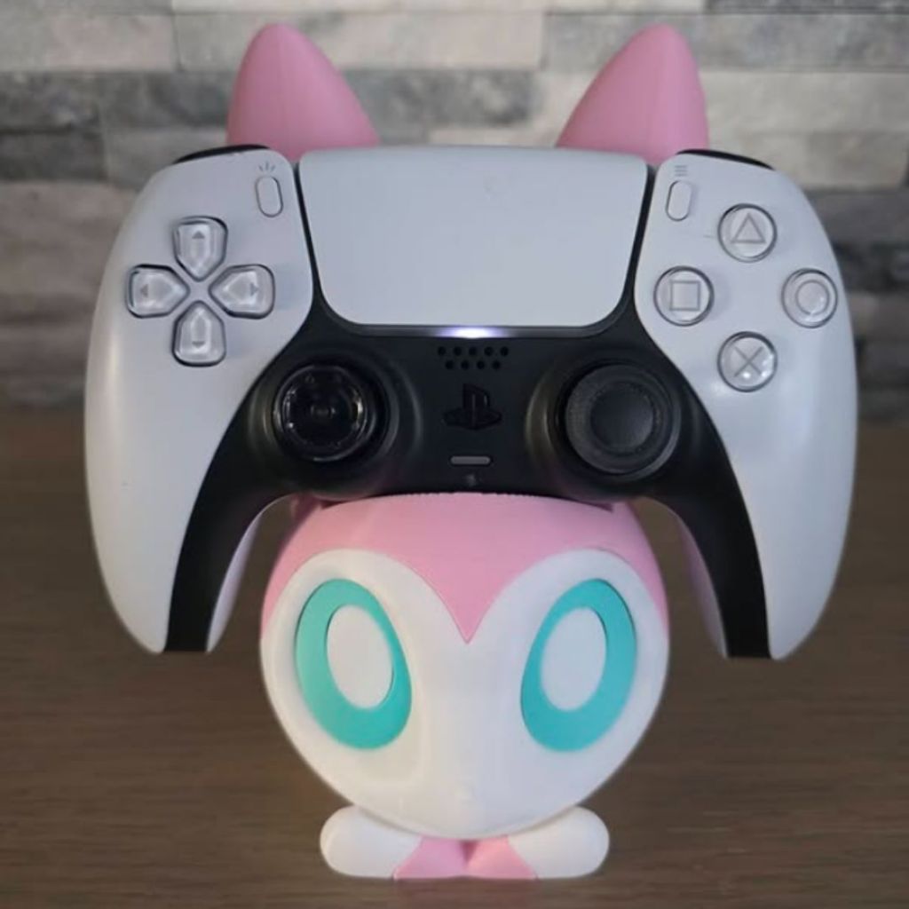 Suporte de Controle Pokémon Sylveon – PS5, PS4, Xbox e Nintendo Switch Pro Controller
