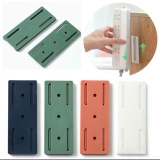 Kit 5 Suporte p/ Extensão Fixar Filtro de Linha e Objetos Diversos/Household Auto-Adesivo Plugue Fixer Broca Livre em Oferta na Shopee