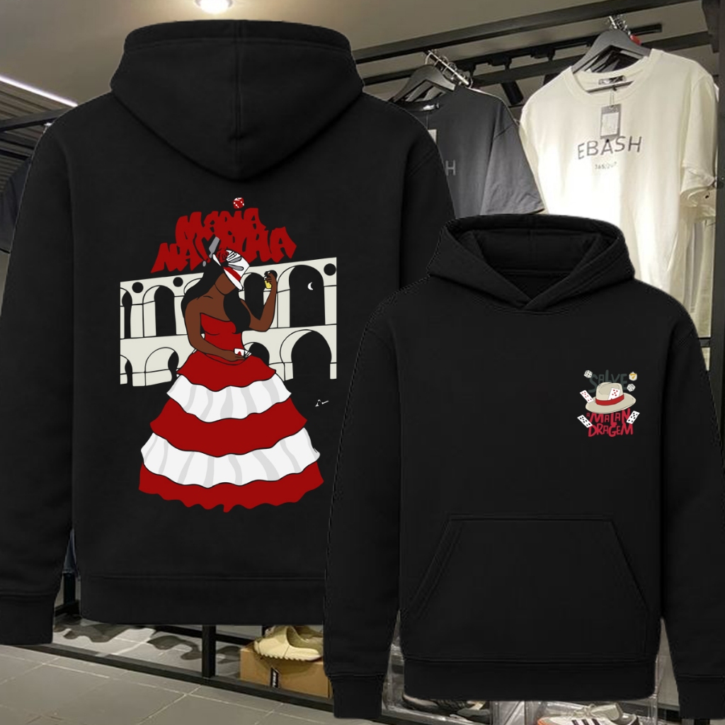 Blusa Maria Navalha Umbanda Blusa de Frio Unissex Ze pelintra unissex