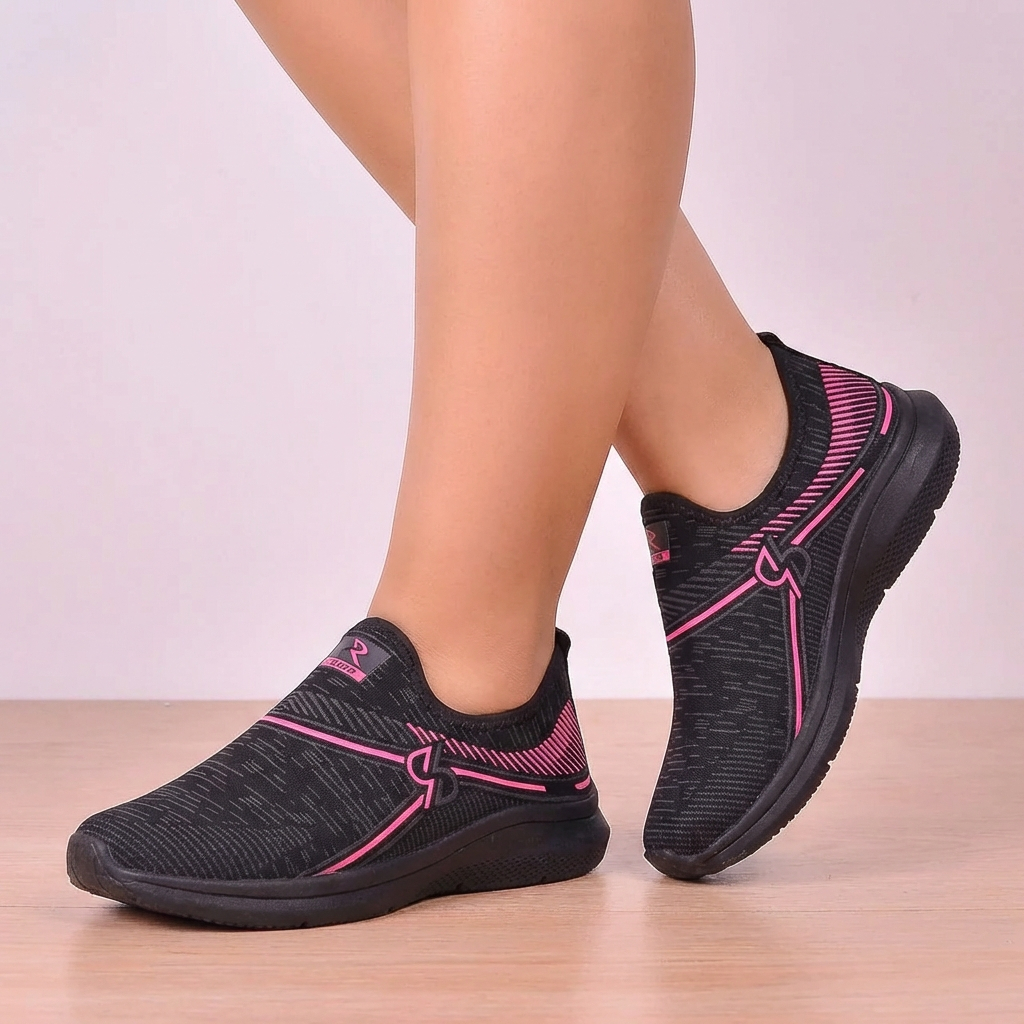 Tênis Feminino Meia Ortopédico Conforto Leve Macio em Oferta na Shopee