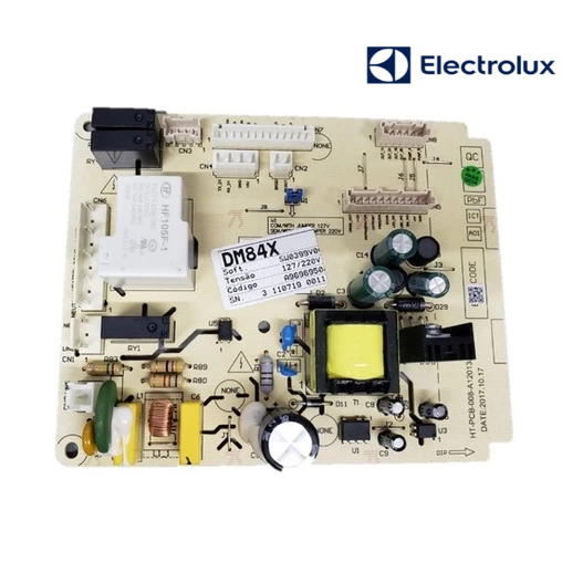 Placa de Potência Geladeira Electrolux DM84X Original Bivolt 127v/220v A96969508