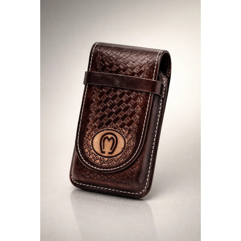 Bainha Porta Celular em Couro Legítimo – Estilo, Resistência e Praticidade | Envio Imediato