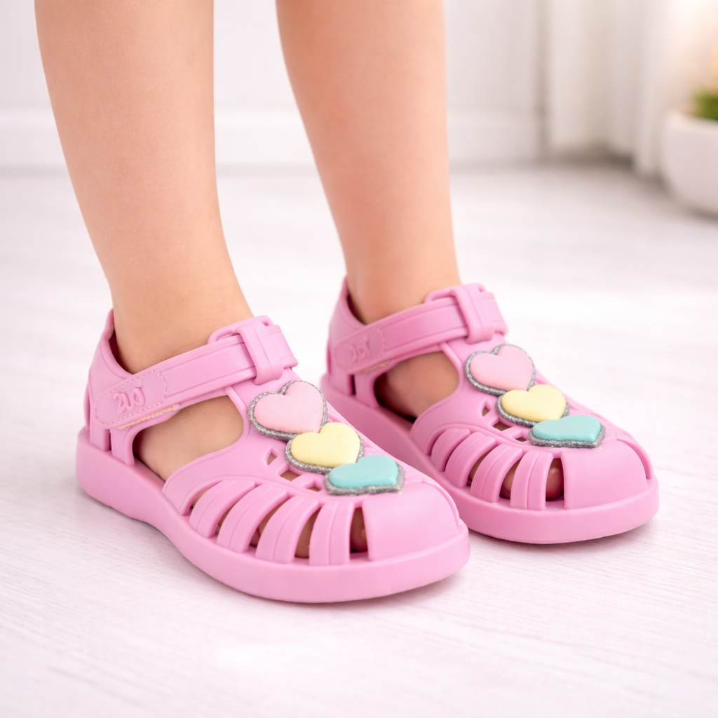 Sandália Infantil Menina Pandokinha Confortável Macia Leve Dia Das Crianças Antiderrapante Promoção