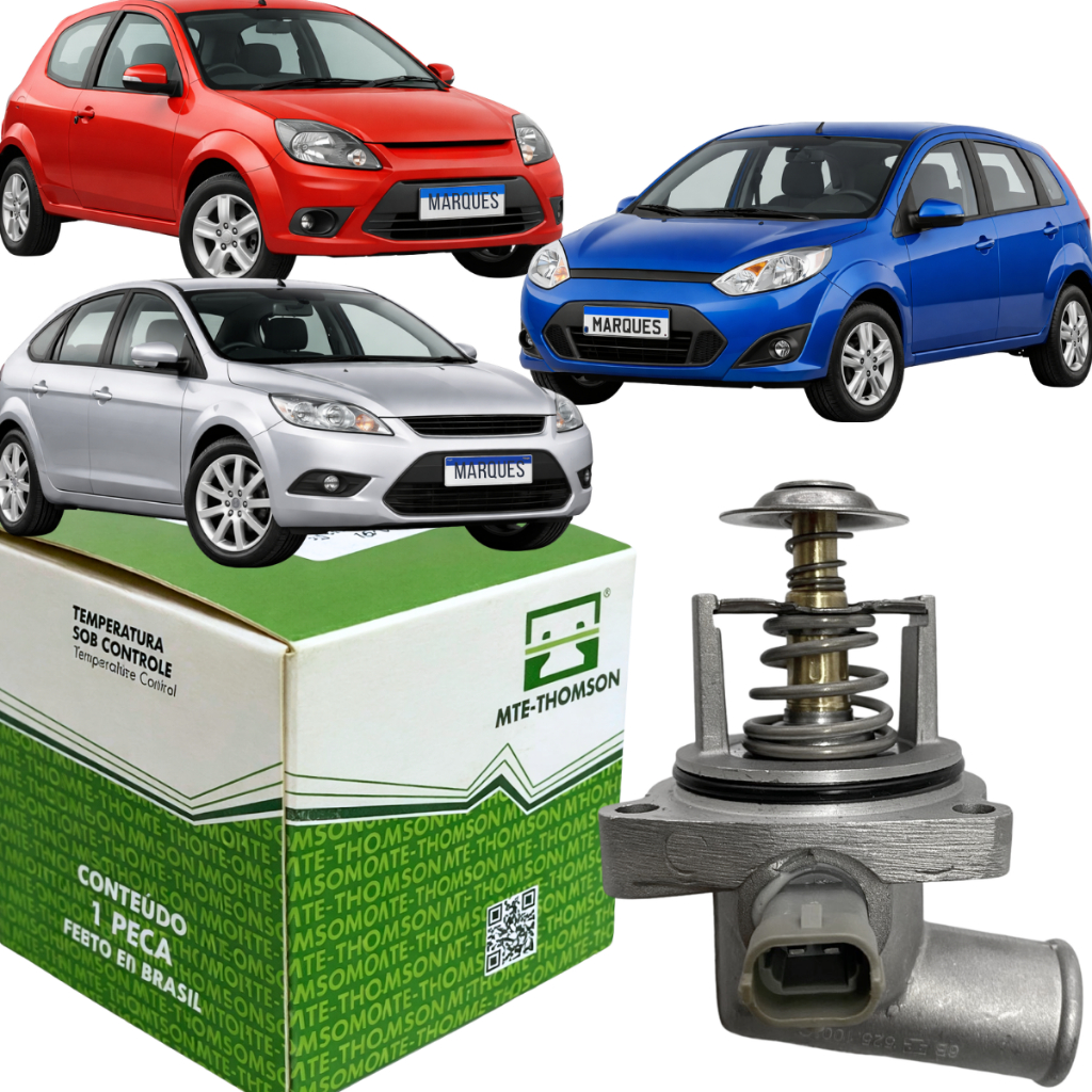 Válvula Termostática Mte-thmoson Para Ecosport Fiesta Focus