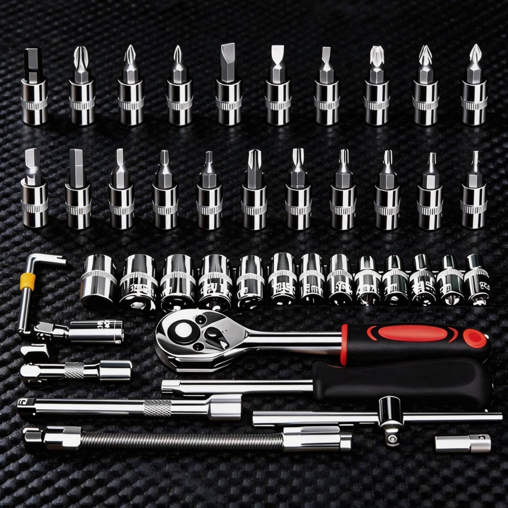 40 Peças / 46 Peças Jogo De Chave Catraca Caixa De Ferramentas Completa Reversível Soquetes Maleta