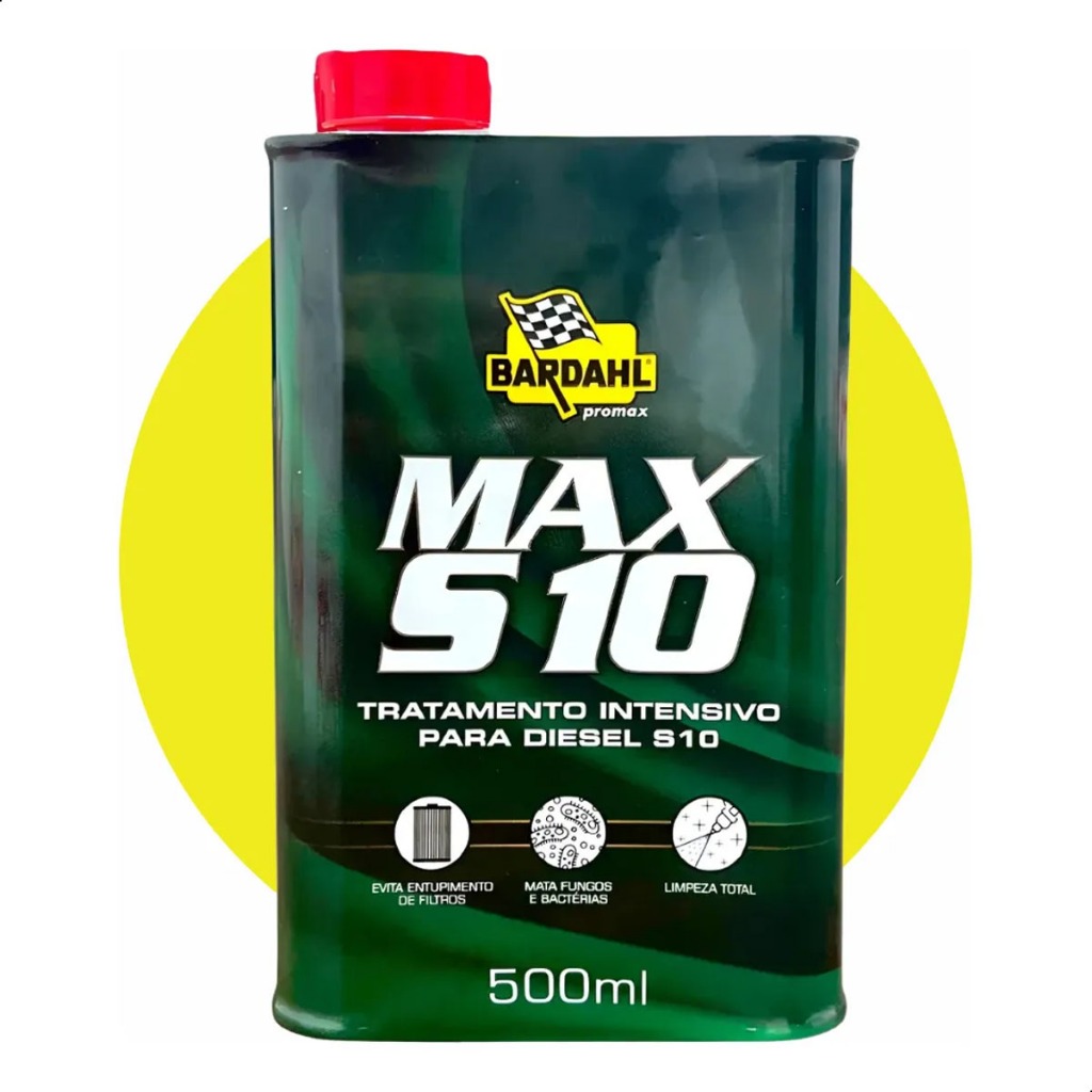 Aditivo De Combustível Diesel Bardahl Max S10 de 500ml Motor em Oferta na Shopee