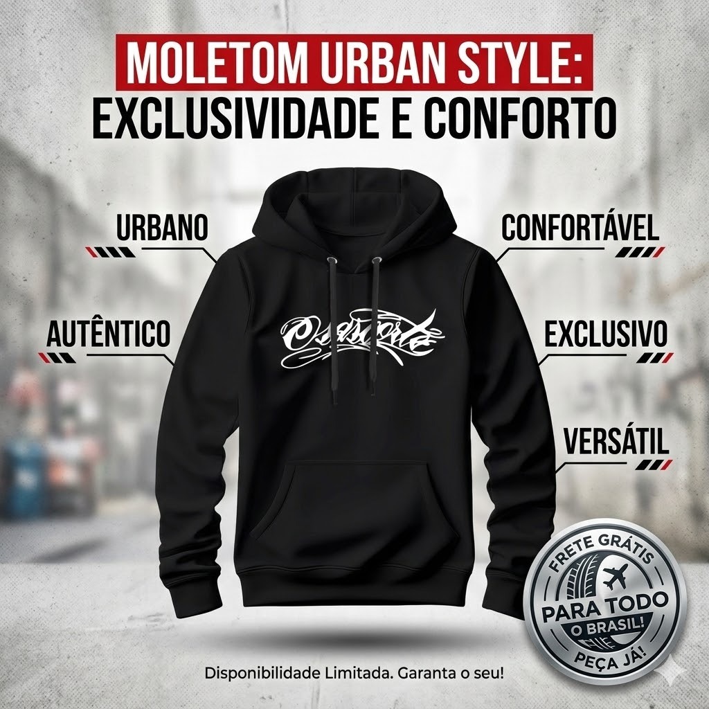 Moletom Blusa de Frio Osascorte Osaco Grau Empinando Moto Motoqueiro Blusa Flanelado Canguru