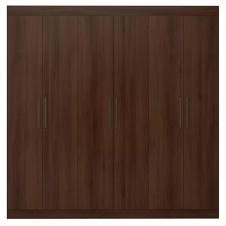 Guarda-Roupa Casal Bartira Ville com 6 Portas e 2 Gavetas