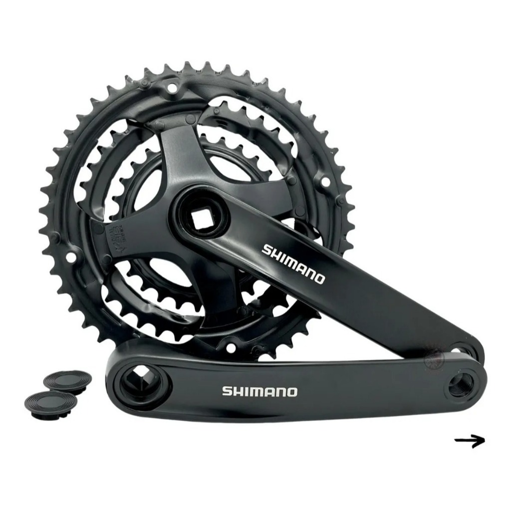 Pedivela Shimano Tourney Fc Ty301 170mm 48/38/28 Mtb 7v 8v