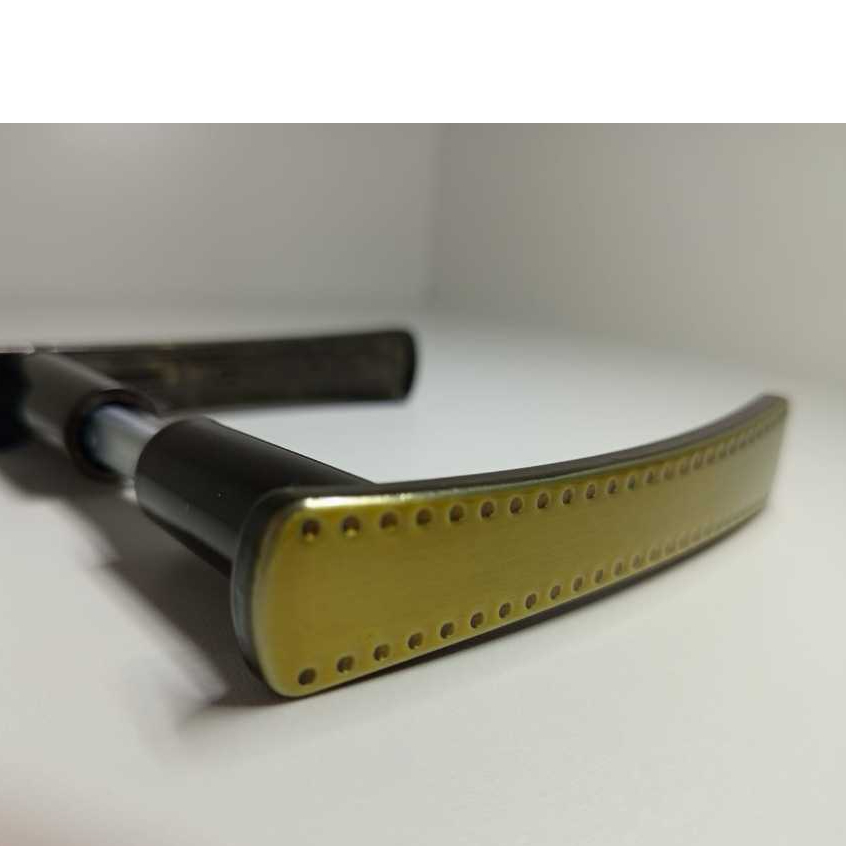 Par de Maçanetas Luxo Moderna - Porta Decorativa Puxador Resistente em Oferta na Shopee