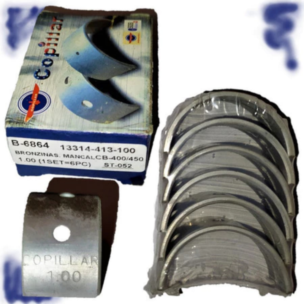 Bronzina Mancal Honda Cb 400 Cb 450 Cbr 450 6864 (1,00)