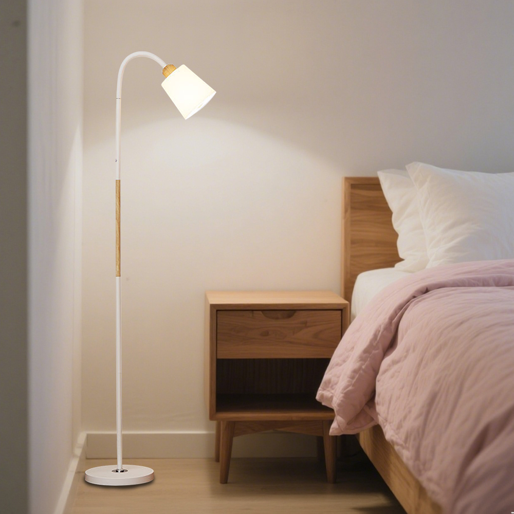 Luminária De Chão Moderna Abajur Pedestral No Piso 180CM Para Sala Quarto ou Escritório