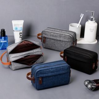 Necessaire Masculina Grande Impermeável | Saco de Viagem com Alça em Oferta na Shopee
