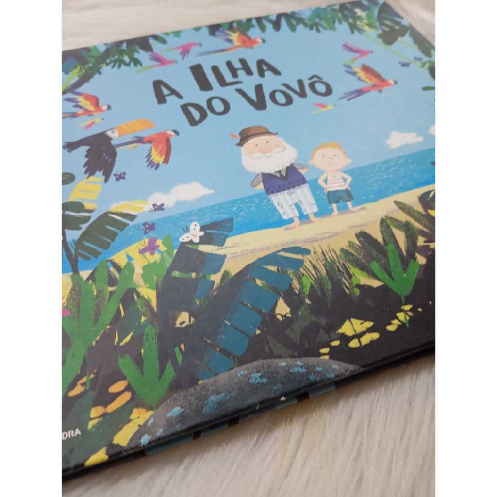 Livro Infantil A Ilha do Vovô por Benji Davies