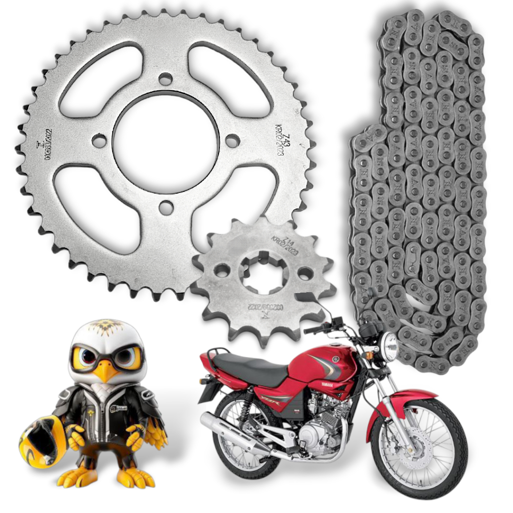 Kit Relação Ybr/ Factor 125 S/retentor 1045 em Oferta na Shopee