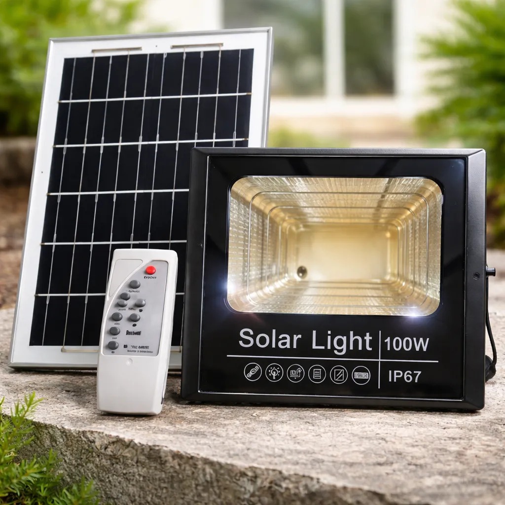 Refletor Luz Solar 100W Led Holofote 6000K Branco Frio Bivolt 127 220v Prova Dagua Pronta Entrega em Oferta na Shopee