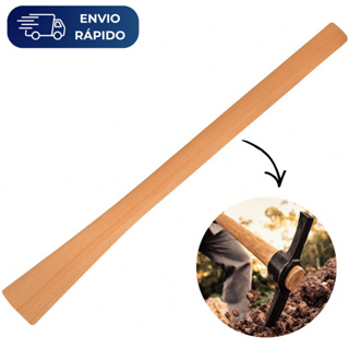 Cabo De Madeira Para Picareta Chibanca Alvião 95cm Resistente Obras Jardinagem Agricultura em Oferta na Shopee
