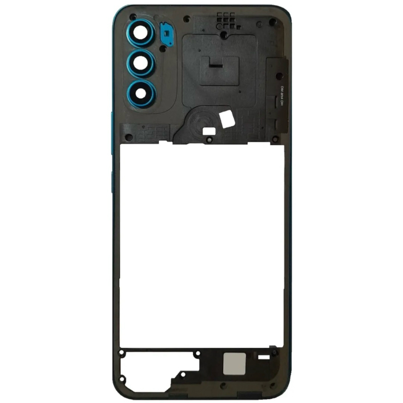 Aro Chassi Motorola Moto G71 Carcaça Central Moldura Frame Peça de Reposição