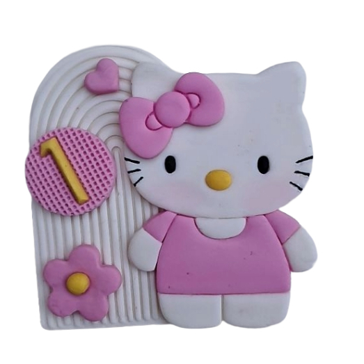 Kit Cortador Hello Kitty - 8,0cm 27560 para pasta americana em Oferta na Shopee