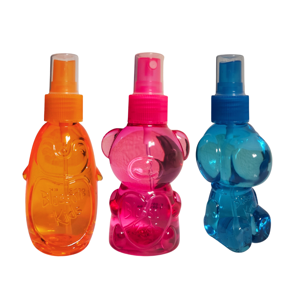 Kit 3 Colônias Infantil Blosson Kids 120ml Cada Perfume Infantil Suave Original