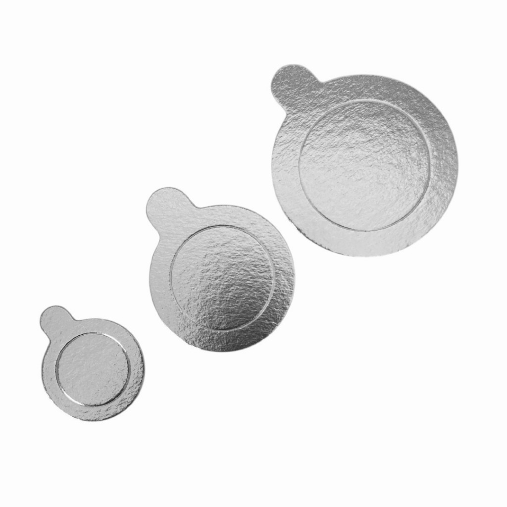 Base para Doce Redonda Prata Com 20 uni Decoração Festa Mesa em Oferta na Shopee