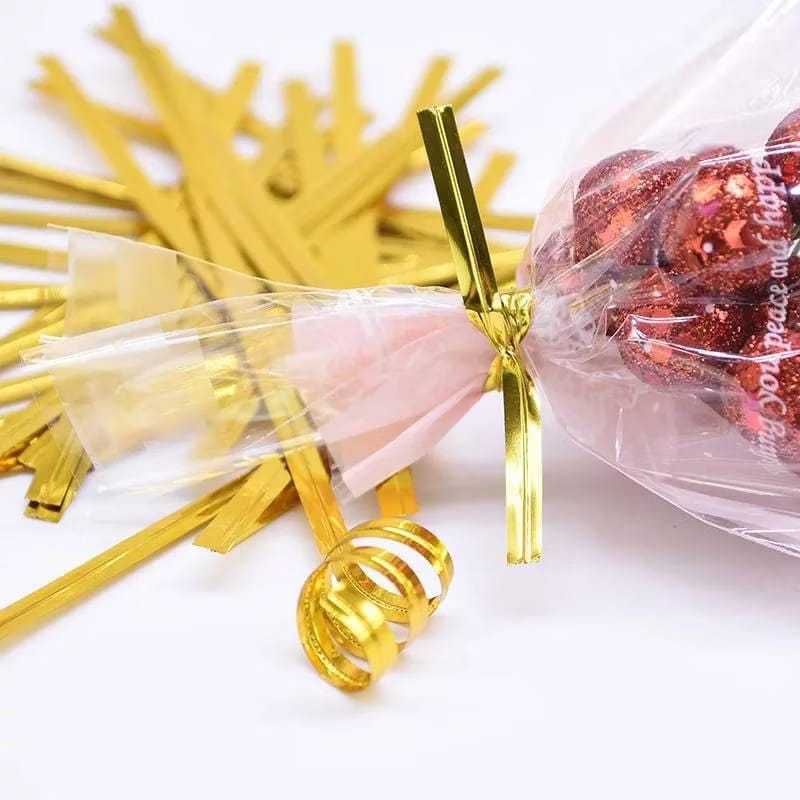 Fecho Prático 10cm – Pacote com 800 Unidades | Lacre para Embalagens, Selador de Sacos, Organização