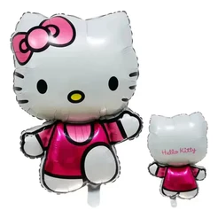 Kit 5/10/20 Balões Metalizados Corpinho Hello Kitty Kuromi Festa Aníversario Comemoração