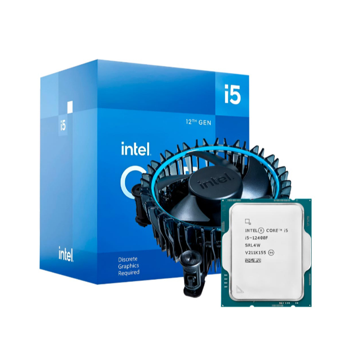 Processador Cpu Intel Core i5-12400F 2.5 GHZ LGA 1700 18 MB com Cooler