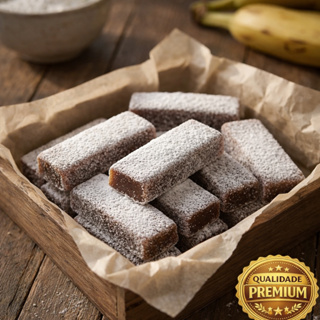 Doce de Banana Bananinha Cristalizada Premium em Oferta na Shopee