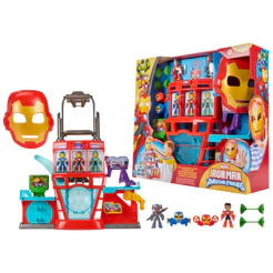 Playset Iron Man Quartel de Ferro Com Figuras - Hasbro G1259