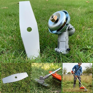 Caixa Transmissão Ponteira Roçadeira 26mm 9 estrias + Lâmina Faca 2 Pontas 25,4mm em Oferta na Shopee