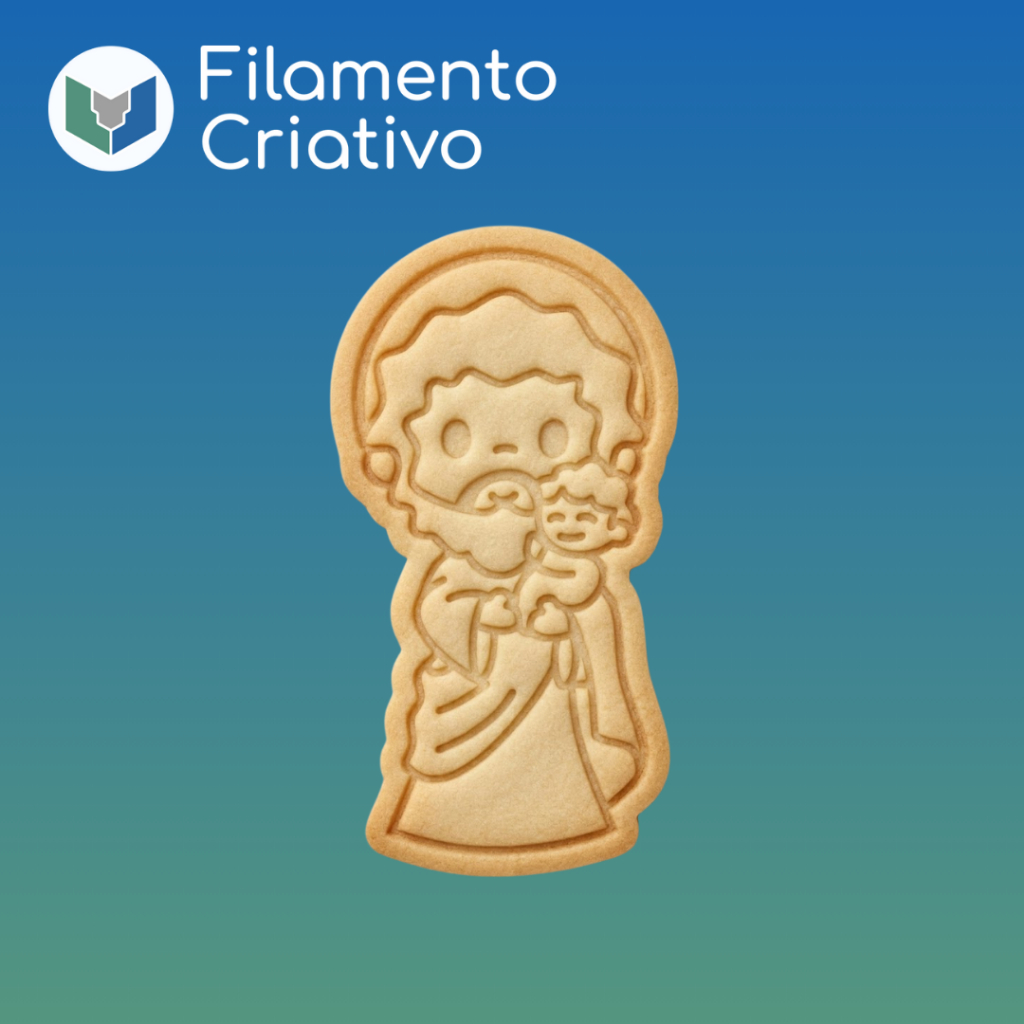 Cortador de Biscoito Santo São José Santo Católico Religioso