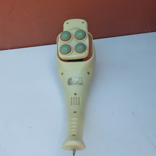 "Massageador Elétrico Vintage 4 Rolos - Funcionando - Anos 80/90 - Relíquia"