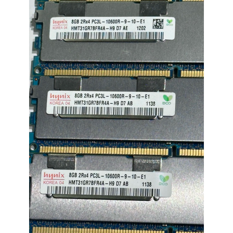 Memória Servidor 8GB DDR3 ECC REG 1333MHz PC3L-10600R RDIMM SK Hynix Xeon X79 X99