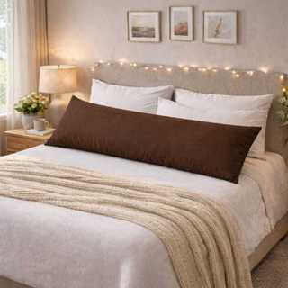 Capa de Travesseiro de Corpo Xuxão Grande Decorativo 1.25x0.45cm Liso Casa Quarto e Decoração em Oferta na Shopee