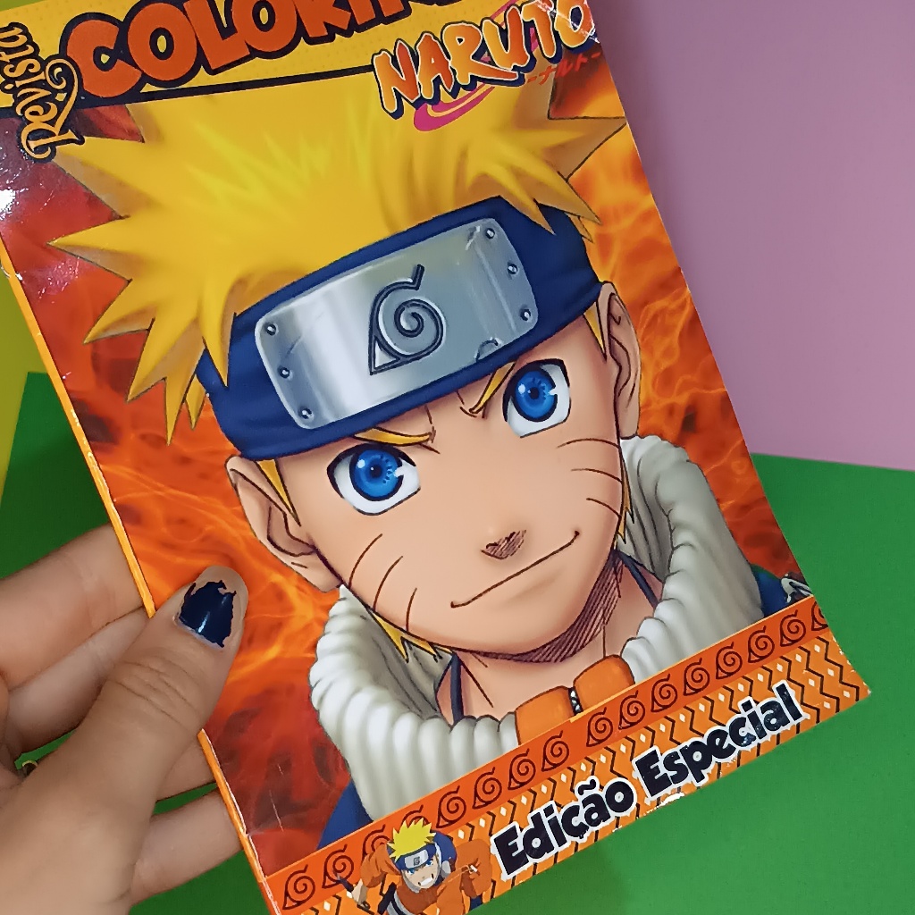 20UN 30UN. LENBRANCINHA DE FESTA, REVISTA DE COLORIR NARUTO