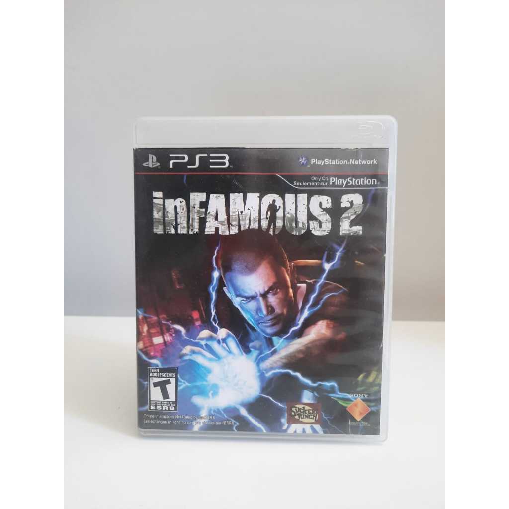 Infamous 2 PS3 Mídia física