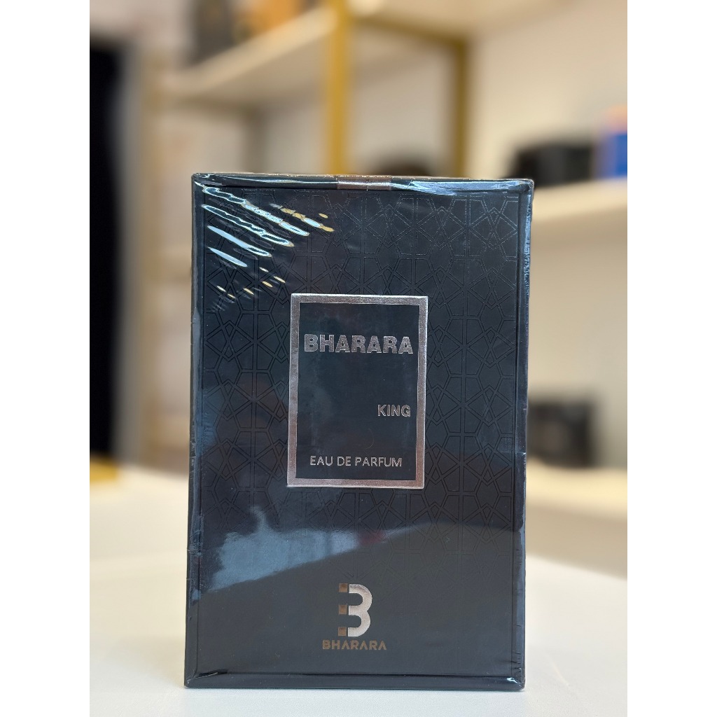Bharara King - Perfume Árabe Masculino 100ml - Fragrância MARAVILHOSA - Fixação ABSURDA - 100% Original