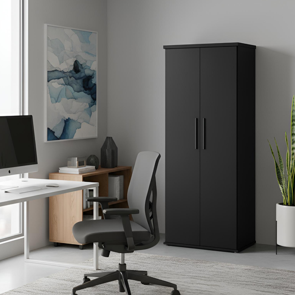 Armário Multiuso Organizador Sapateira Lua 2 Portas com 4 Prateleiras - LH Móveis em Oferta na Shopee