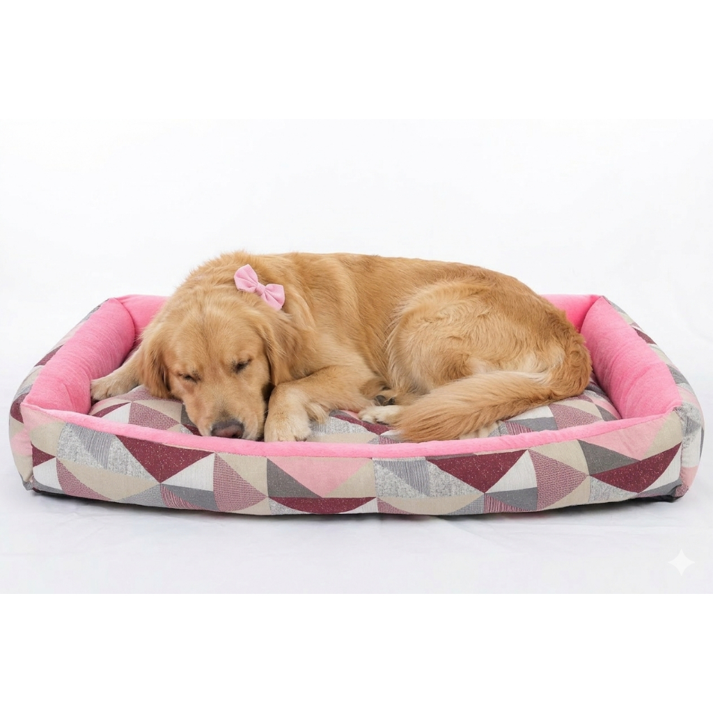 Cama Pet Tamanho XG Cama Para Cachorro Gigante + Osso Mordedor Anti-stress
