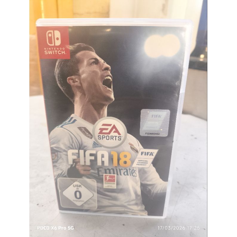 Reservado para cliente Jogo para Nintendo switch FIFA 18 Usado mídia física original Europeu