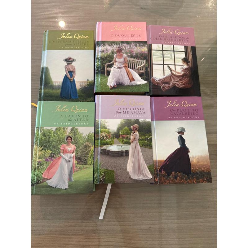Livros Edições Bridgertons de Luxo