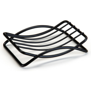 Saboneteira Black ou Cromada Aço Aramado Fácil Escoamento Suporte Porta Sabonete Arthi em Oferta na Shopee