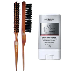 Kit Escova Marco Boni Cera Hidrabell Antifrizz Acabamento